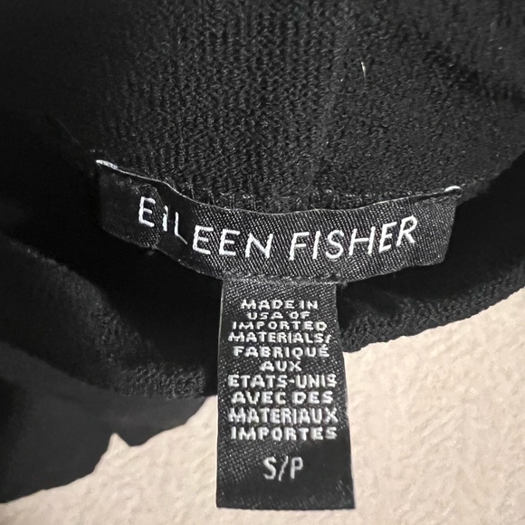 Eileen Fisher elastic straight leg capri pants - Picture 2 of 4